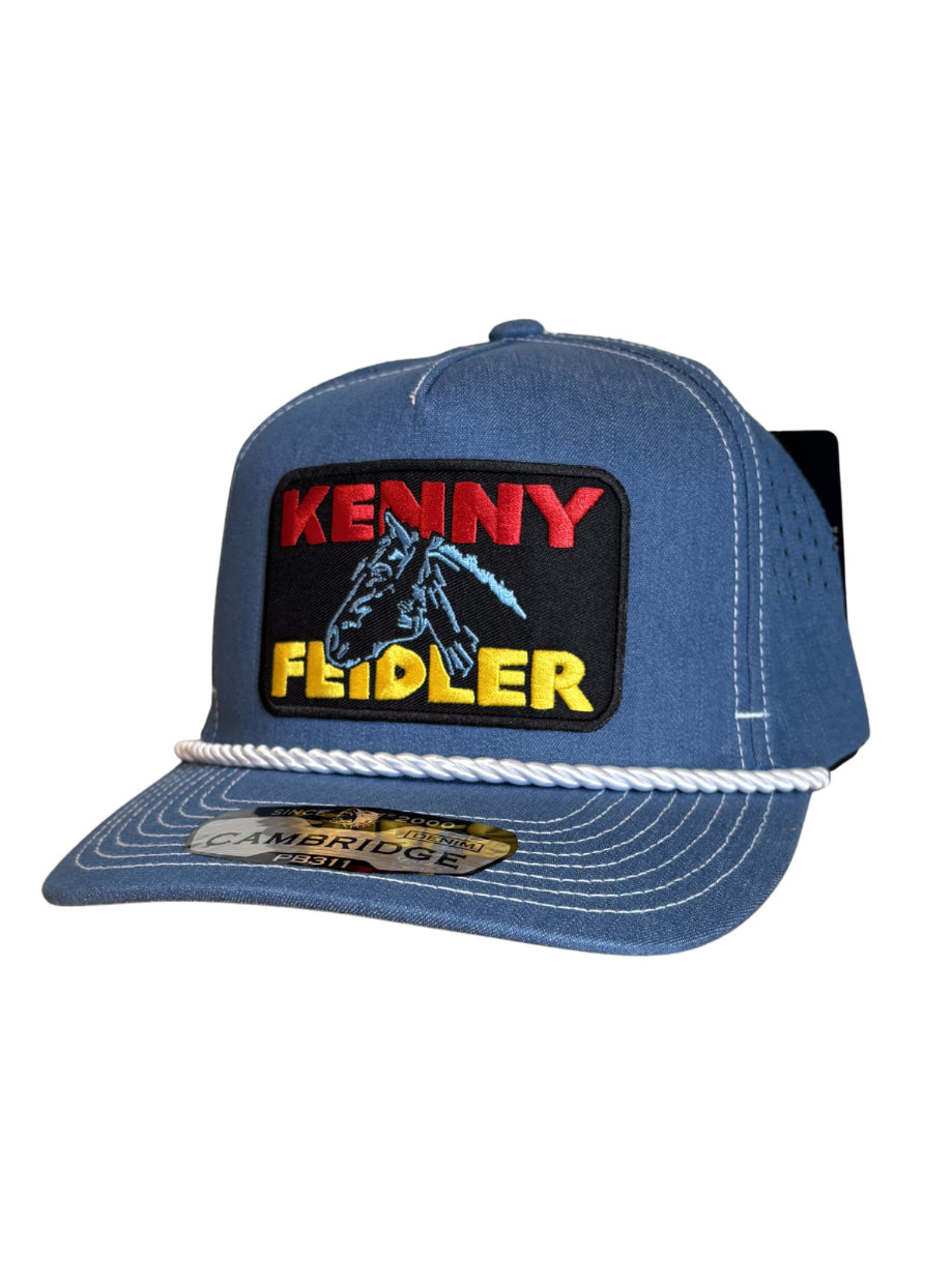 Denim Dark Horse Rope Hat
