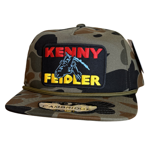 “Dark Horse” Camo Rope SnapBack