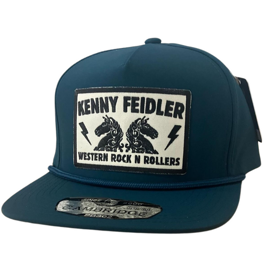 Western Rock n Roller Rope Hat Teal