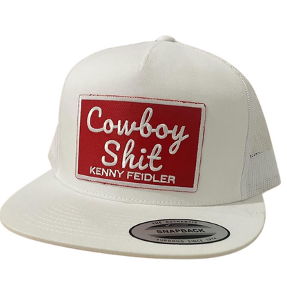 Cowboy Shit Snapback Black/ White