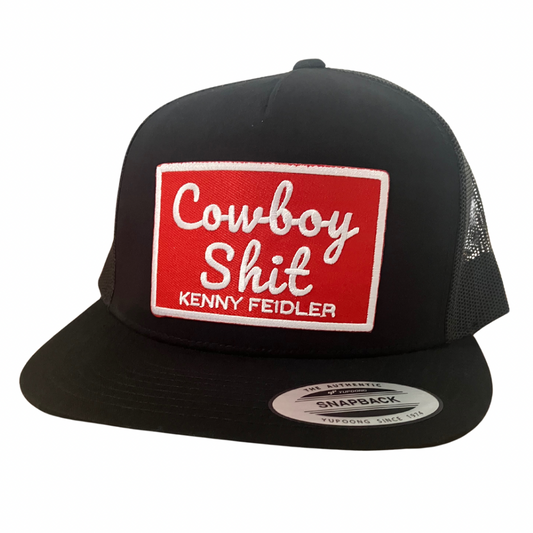 Cowboy Shit Snapback Black or White