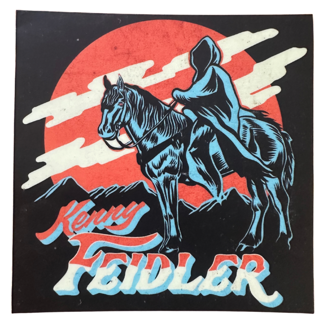 4” Dark Rider Sticker