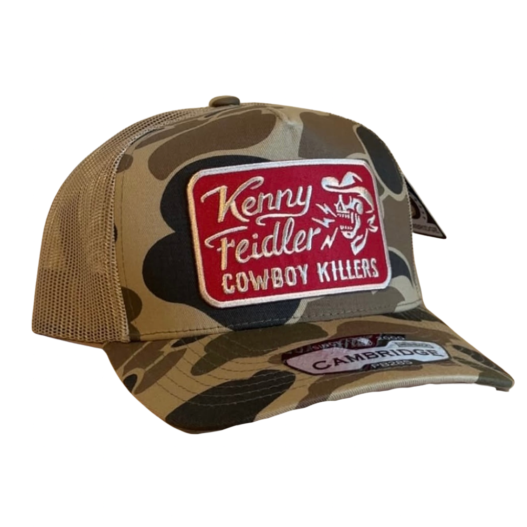 Camo Lightning Skull SnapBack