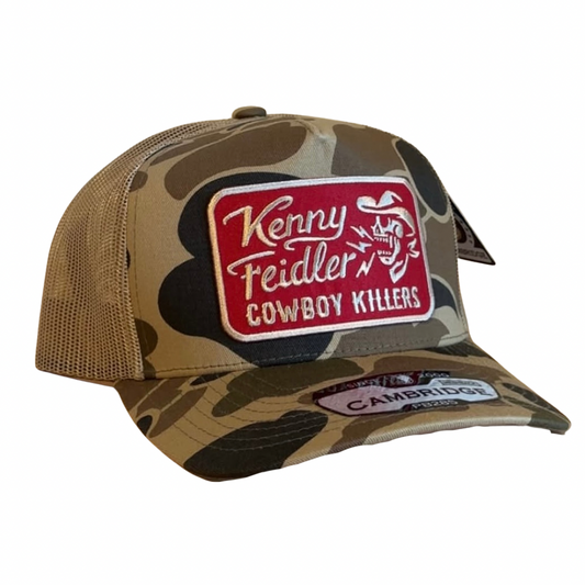 Camo Lightning Skull SnapBack