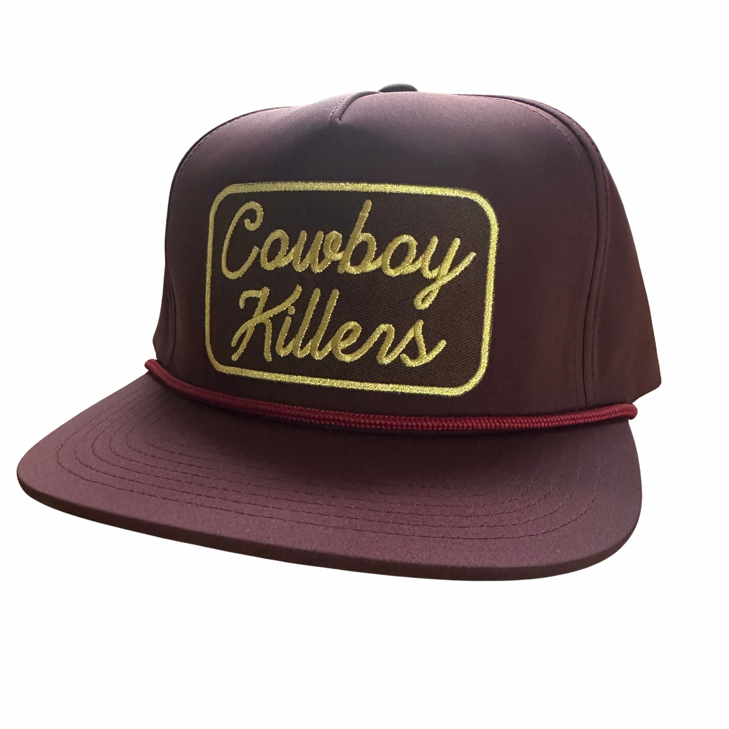 Cowboy Killers Maroon Rope Hat
